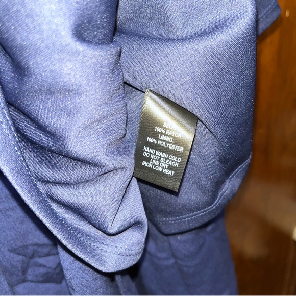 Lulus sz XS Lost in Paradise Navy Blue Maxi Dress - Picture 9 of 10